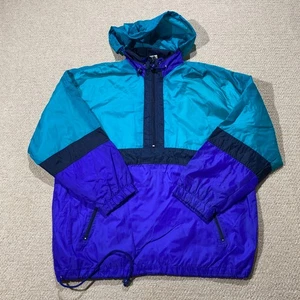 Vintage Waterproof Jacket Mens Large Festival Rain Smock Anorak Weatherproof - Picture 1 of 13