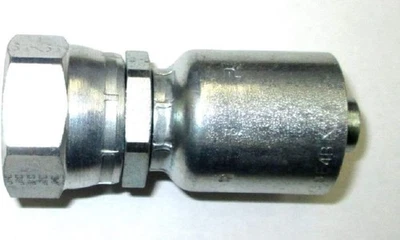 GENUINO Parker 10643-12-10 Montaje Manguera 3/4", 5/8" Hembra JIC Giratorio 37º Crimpado Foto 1 de 4