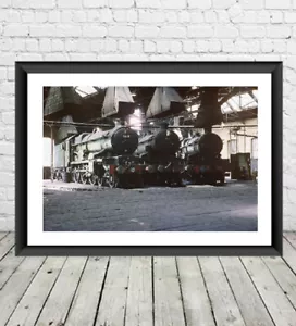 More details for old oak common railway depot, london. 1964 photo 12 x 8