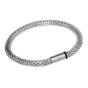 Ernstes Design Armband A529 Edvita petit Edelstahl poliert, mit Magnetverschluss - Bild 1 von 3