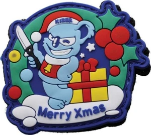 Parche de Navidad con respaldo de gancho y bucle Kizer Cutlery 2,25" - KICV - Imagen 1 de 1