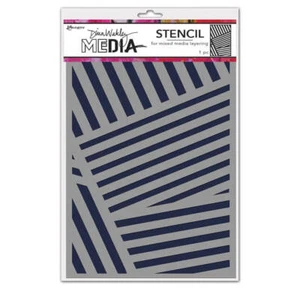 Dina Wakley Media Stencil - Angles MDS81579 - Imagen 1 de 3