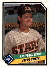 1989 Las Vegas Stars CMC #24 Steve Smith MG