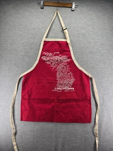 Michigan Red Apron Vintage The Professionals Made in Alabama - Picture 1 of 7