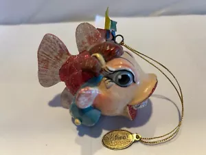 Katherine's Kissing Fish Christmas Ornament - Picture 1 of 9