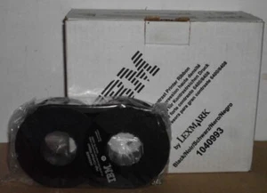 Original IBM Lexmark Printer Ribbon 1040993 für 6400 6408 Farbband  black 1 stk  - Picture 1 of 1