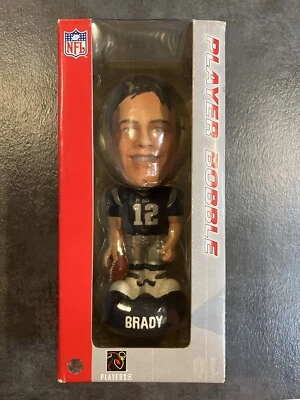 Bobblehead Big Heads coleccionables Tom Brady Forever Foto 1 de 4