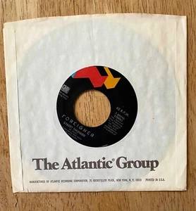 FOREIGNER "I WANT TO KNOW WHAT LOVE IS / STREET THUNDER" 45 RPM REC (SL41) - Picture 1 of 3