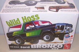 AMT 1304/12 Ford Bronco 4x4 Wild Hoss 1978 kit modelo escala 1:25 - Imagen 1 de 2