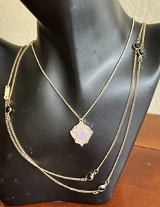 Kendra Scott Kacey Pendant Necklace/ Sarah Patent 3427891 - Picture 1 of 7