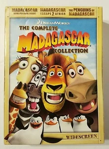 Madagascar: The Complete Collection DVD 3-Disc Set Widescreen Dream Works MINT! - Picture 1 of 8