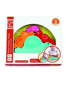 Puzzle in legno Hape Sleepy Animal 24 mesi+ - Foto 1 di 2
