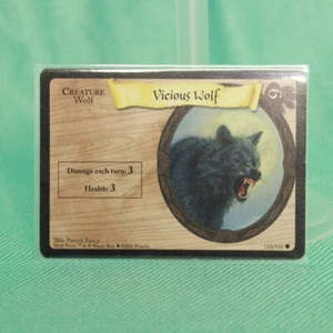 Juego de cartas coleccionables Harry Potter 2001 - Vicious Wolf 110/116 - Wizards - Imagen 1 de 2