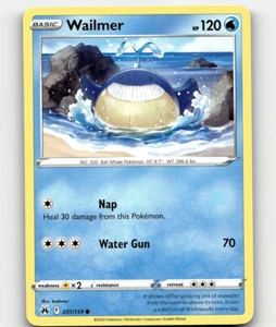 Pokemon Wailmer 031/159 Crown Zenith Common - Picture 1 of 1