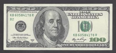 $100 FEDERAL RESERVE NOTE, SERIES 2006A, NEW YORK (KB60584178R), UNC - Image 1 of 2
