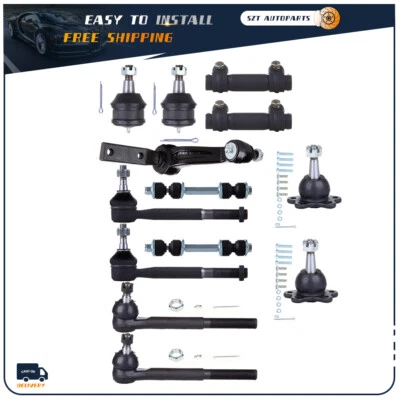 13x barras de amarre delanteras rótulas brazo loca para Chevy GMC C1500 C2500 1988-1991 92 Foto 1 de 4