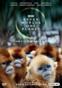 SEVEN WORLDS, ONE PLANET (2019): BBC TV Season Series - NEW US Rg1 DVD Set - Picture 1 of 1