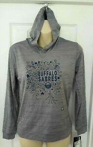 Buffalo Sabres Girls Hoodie Size Medium 8/10 Lightweight Shirt Levelwear New 
