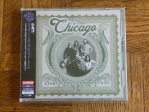 Chicago: "Live Tanglewood 07/21/1970" Japan 2 CD w/Obi IACD-10725 [traffic QN - Picture 1 of 2