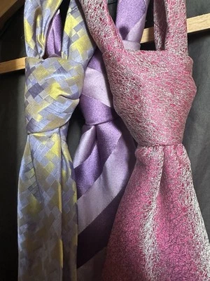 3 X Silk Ties By Richard James London - Image 1 of 4
