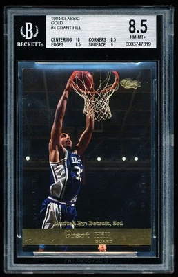 Grant Hill 1994 Classic Gold #30 RC - Image 1 of 2