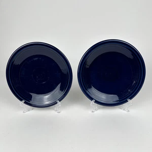 2er Set Fiesta Kobaltblau 7" Salat/Dessertteller HLC Fiestaware - Bild 1 von 18