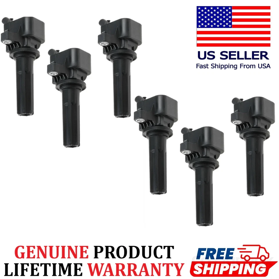 6 bobinas de encendido ACDelco para Chevrolet GMC Hummer 2006-2012, 12629472 GENUINAS Foto 1 de 4