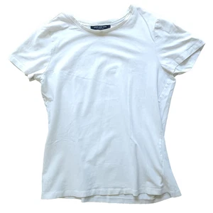 Jones New York Signature weißes Kurzarm T-Shirt Medium - Bild 1 von 9