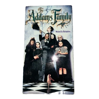 The Addams Family VHS Movie 1991~ Weird Is Relative S1 - Image 1 of 4