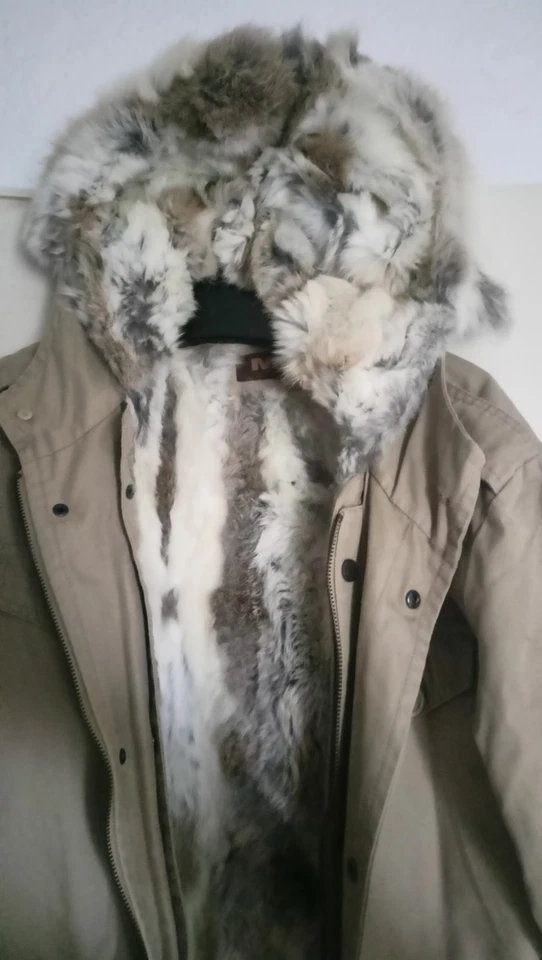  Exklusive Milelstone Parka mit echten Kaninchenfell gefüttert - Bild 1 von 4