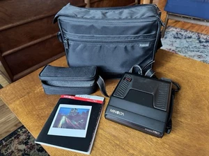 Vintage Minolta Instant Pro Polaroid Spectra Film Camera Manual And Case - Picture 1 of 6
