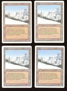 4x 1994 Revised/3rd Edition Taiga ~ Vintage MTG/Magic!!! - Picture 1 of 2