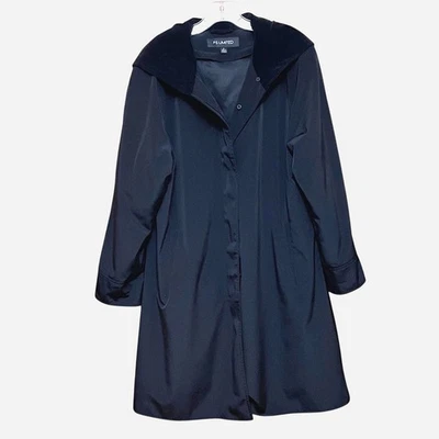 FS Limited Black Hooded Coat. M - Image 1 of 4