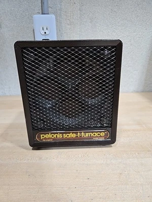 Horno Pelonis Safe T 1500W Disco Cerámico Calentador/Ventilador Ajustable Probado De Colección Foto 1 de 4