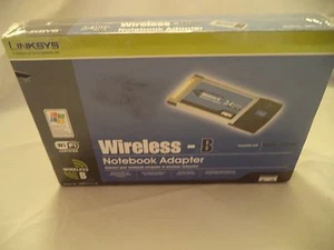 New and Sealed Linksys WPC11 v.4 Wireless-B Notebook Adapter WPC11 v.4 - Picture 1 of 4