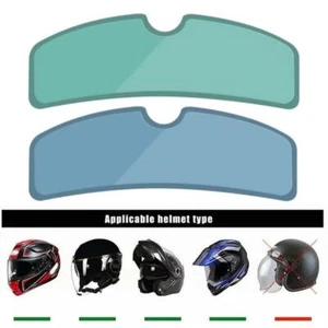 Motorcycle Helmet Anti-fog Film Rain Film Durable Waterproof Sticker Film New - Picture 1 of 14