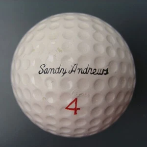 Bola de golf Sandy Andrews centro líquido firma sin precio base en estado de montaña 56 - Imagen 1 de 2