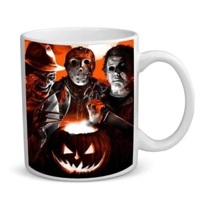 Horrorfilm Villians BB7 Halloween Jason Chucky Scream Kaffee Teetasse Becher - Bild 1 von 1