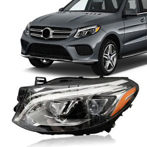 LED Headlight For Mercedes Benz GLE W166 2016 2017 2018 2019 GLE350 Left Driver