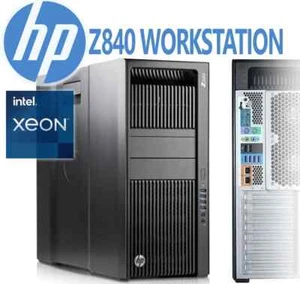 HP Z840 24 cores 2x Xeon E5-2680 V3 128GB DDR4 R5-430 512GB SSD +1TB HDD Win11 - Picture 1 of 4