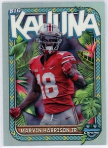 2023 Bowman University Chrome Marvin Harrison Jr. Big Kahuna SSP
