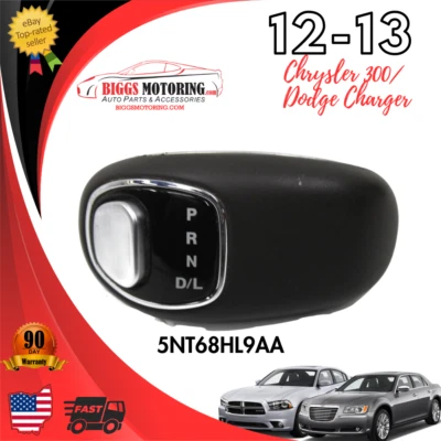 2012-2013 Chrysler 300 Dodge Charger Gear Shifter Knob 5NT68HL9AA - Image 1 of 4