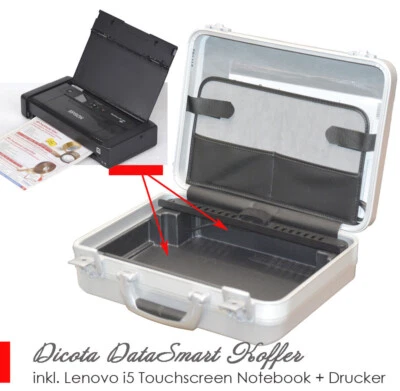 Smarte Estable Notebook 500GB SSD Pantalla Táctil Printer WLAN WF100 Windows 11 - Imagen 1 de 4