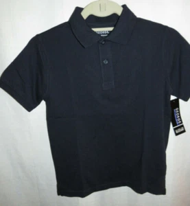 George navy blue polo shirt, Child size Medium(8) - Picture 1 of 5