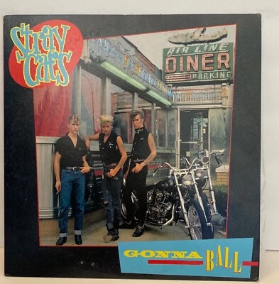 Stray Cats - Gonna Ball - Brian Setzer - Japan Vinyl - Insert - 25RS-143 - Image 1 of 4