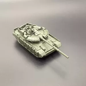 Modelo pintado acabado tanque T-80BVM ruso moderno impreso en 3D 1/72 - Imagen 1 de 3
