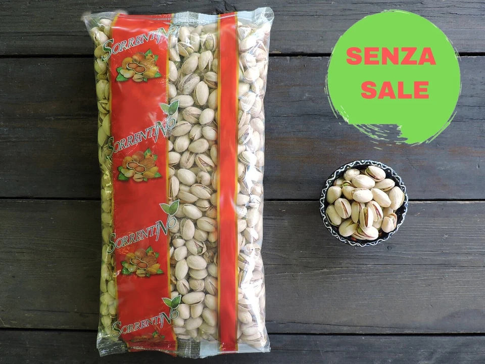 SORRENTINO PISTACCHI TOSTATI SENZA SALE KILO