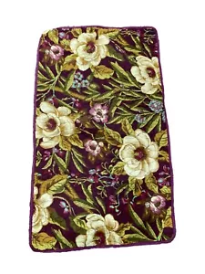 Tommy Bahama Home Havana Garden Single King Pillow Sham Cotton Purple Floral - Picture 1 of 7
