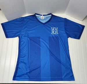 Honduras Soccer Jersey Men's Unbranded Blue T-Shirt Size L Preowned. - Picture 1 of 9