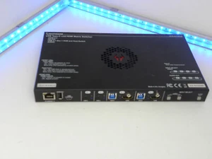 Lightware USB C HDMI Matrix Switcher UCX 4x2 HC30 hdmi 2.0 USB 3.1 AUDIO UK #18B - Picture 1 of 3